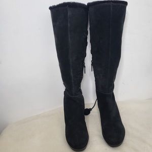 Cole Haan Women’s Black Waterproof Boots Size 5 1/5